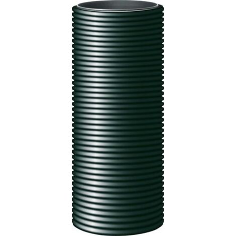 Tuyau d'évacuation PVC 250mm – Longueur 1000mm – Intérieur lisse pour écoulement optimal – Extérieur ondulé pour résistance – Fränkische