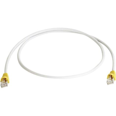 Câble de raccordement réseau informatique RJ45 (croisé) Telegärtner 100008652 CAT 6a S/FTP gris 5.00 m Q032251 (1/4)