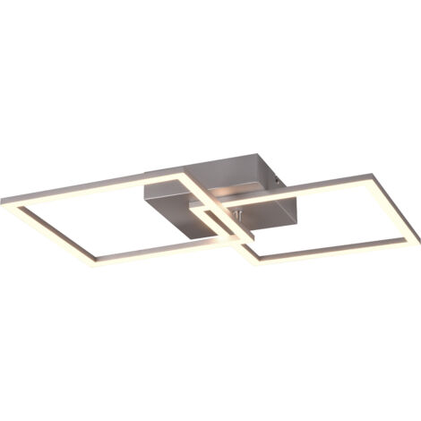 Plafonnier à leds trio lighting trail 20w 3000k titan - r64492187 (1/5)