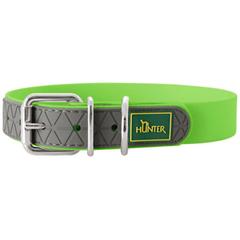 Collier pour Chien Hunter Convenience Taille S Vert (28-36 cm) (1/3)