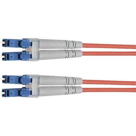 Telegärtner 100011327 fibre optique FO Câble de raccordement 2.00 m violet [1x LC mâle - 1x LC mâle] 50/125 µ Multimode OM4 S159011 (1/3)