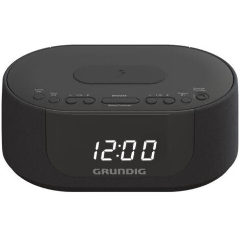 Grundig scc 400 black / radio-réveil numérique (1/2)