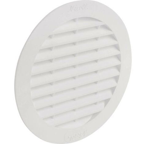 Wallair N32909 Grille d'aération plastique Convient pour Ø de tube: 10 cm S87436 (1/3)