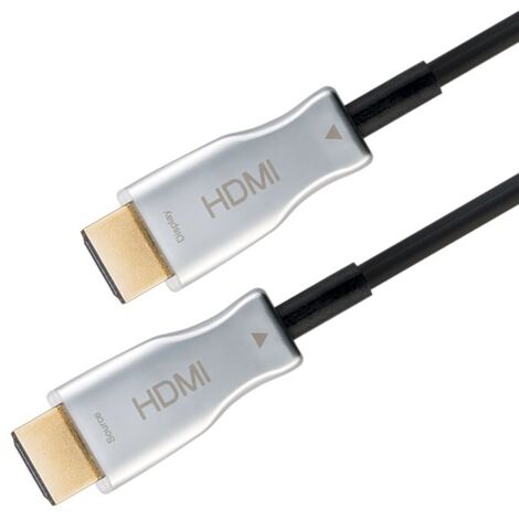 Câble Optique Hybride HDMI™ Haute Vitesse avec Ethernet (AOC), 4K/60Hz. Longueur de câble 50 m (1/5)