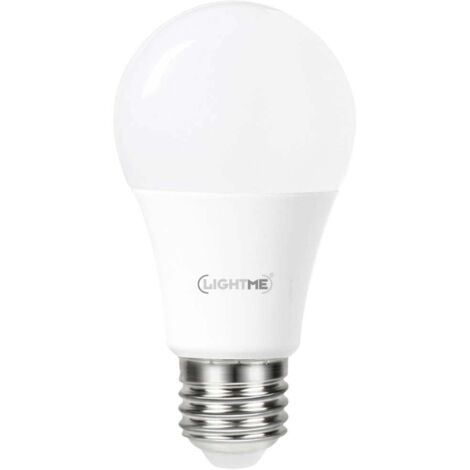 LightMe LM85165 LED CEE F (A - G) E27 forme de poire 4.8 W = 40 W blanc chaud (Ø x H) 60 mm x 115 mm avec capteur de lumière du jour 1 pc(s) D029492 (1/2)