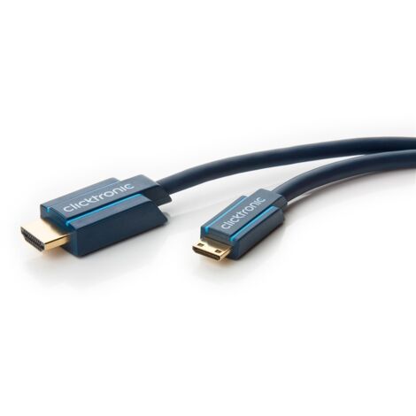 Câble adaptateur Mini-HDMI™ avec Ethernet, 4K/60Hz. Longueur de câble 2 m (1/5)