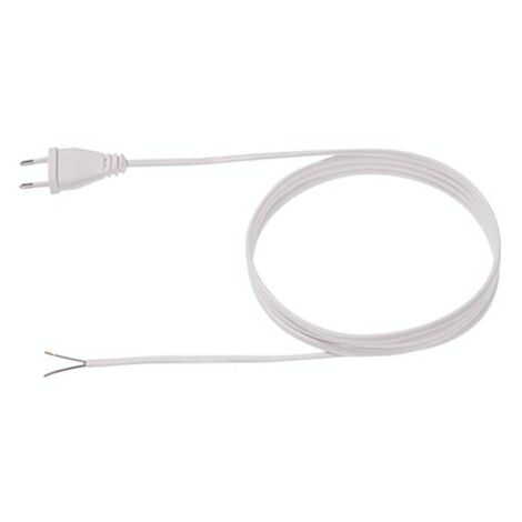 Bachmann 202.285 alimentation Câble de raccordement blanc 3.00 m C268181 (1/4)