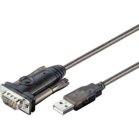 Goobay série Câble adaptateur [1x USB-A mâle - 1x SUB-D mâle 9 pôles] 95435 1.50 m Q051283 (1/4)