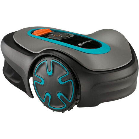 Robot tondeuse Gardena SILENO 500 – Autonomie 500 m² – Batterie lithium 18V 2,1Ah – Guidage intelligent pour terrains complexes (1/5)