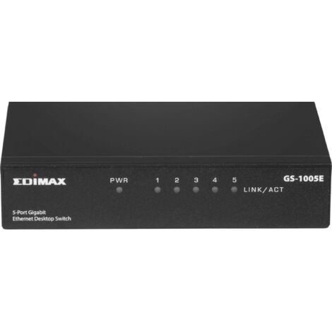 Switch réseau RJ45 EDIMAX GS-1005E 5 ports 1 GBit/s A362542 (1/5)