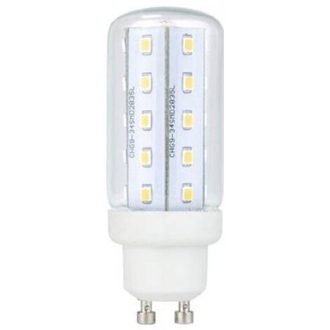 Ampoule LED GU10 4 W = 35 W – LM85102 – Blanc chaud 3000K – Durée de vie 15000h – Non-dimmable – Ø 30 mm x L 80 mm – Lightme