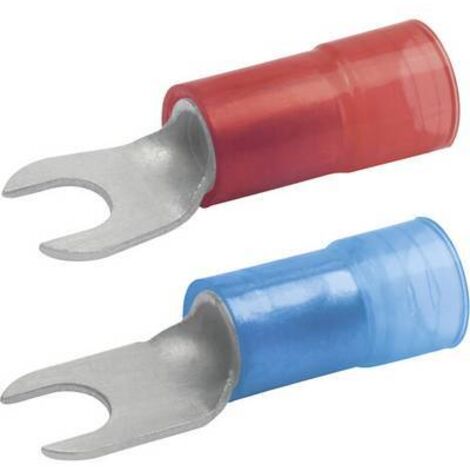Klauke 652C5 Cosse à fourche 10 mm² partiellement isolé rouge 1 pc(s) C005751 (1/2)