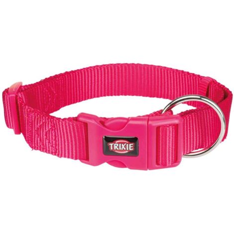 DOG COPENHAGEN TRIXIE COLLIER PREMIUM POUR CHIEN FUCHSIA TAILLE L/XL T201711
