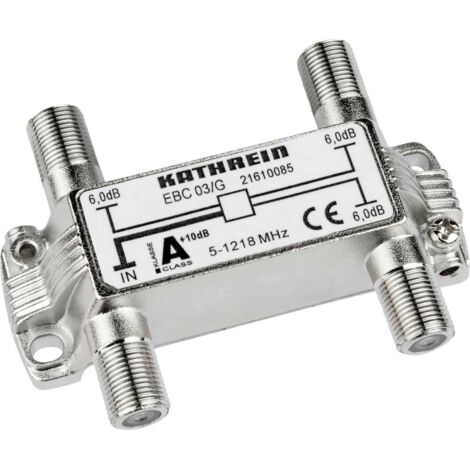 Kathrein EBC 03/G Dérivateur TV câble 3 voies 5 - 1218 MHz Y762852 (1/2)