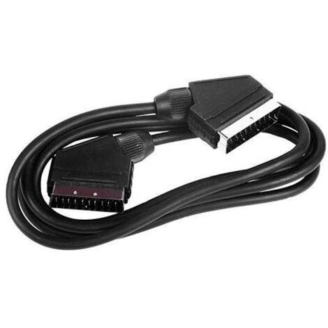 Goobay 11702 Câble SCART 1,5 m SCART (21-pin) Noir (1/3)