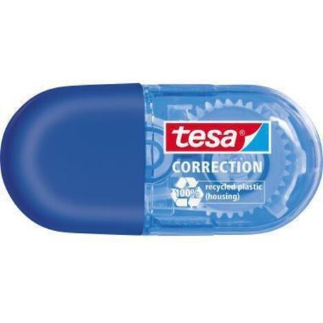Roller correcteur ecoLogo® tesa 59814-00000-00 bleu (L x l) 6 m x 5 mm 1 pc(s) W27391 (1/4)