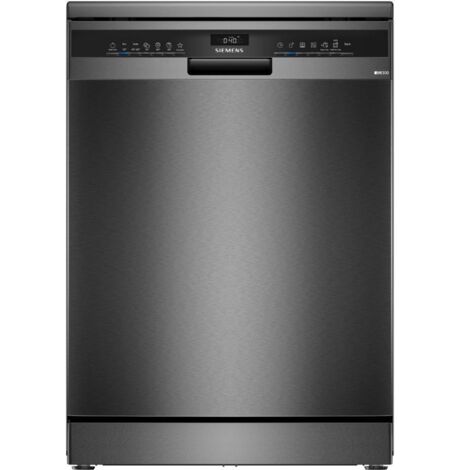Lave vaisselle pose libre Siemens SN23EC03ME, iQ300 Noir (1/5)