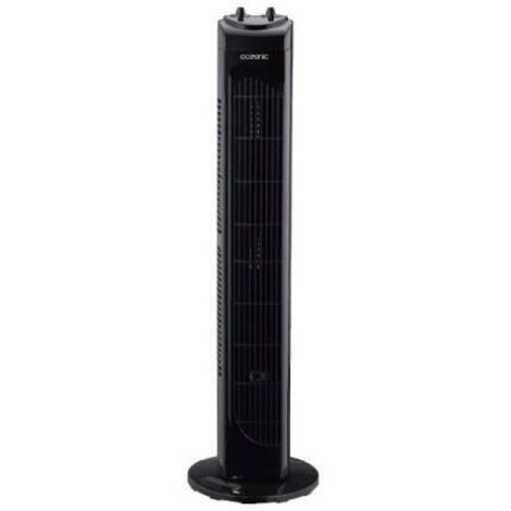 Ventilateur colonne OCEANIC - 40W - Hauteur 78 cm - 3 vitesses - Oscillant - Minuterie - Noir (1/3)