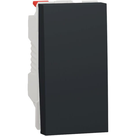 va et vient - 10a - 1 module - anthracite - schneider unica nu310354 (1/5)