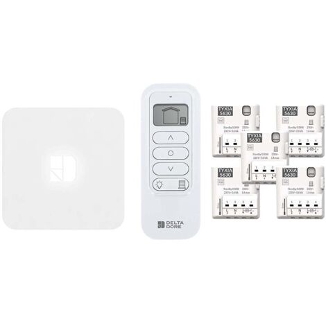 Delta Dore Pack Tyxia 642 connectE Pack pour volets roulants 6351437