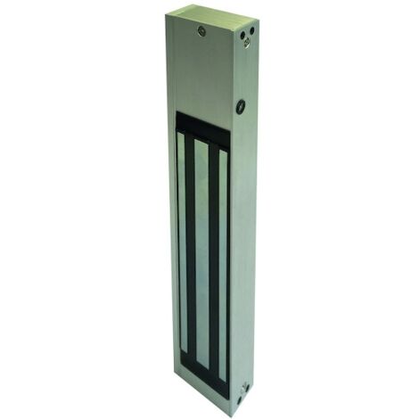 Ventouse électromagnétique 300kg 12-24V – Signal de position intégré – Longueur 254mm, largeur 45mm, aluminium – Norme NFS 61937 – Cdvi - NFS61937
