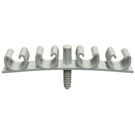 FIX-RING MULTI QUADRUPLE GRIS ING Ø16 À 20 MM ING FIXATIONS A331100