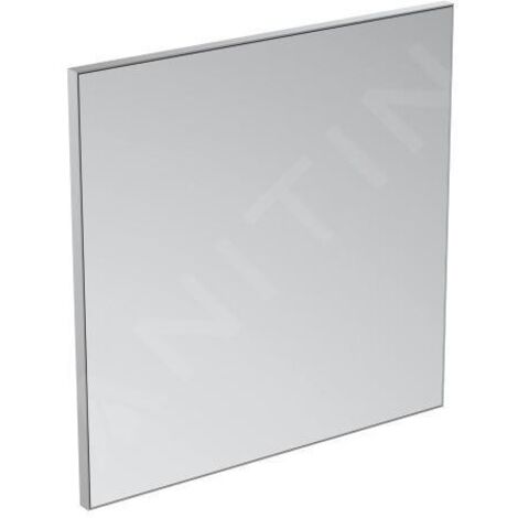 Ideal Standard Mirror&Light - Miroir 700x700 mm avec encadrement T3356BH