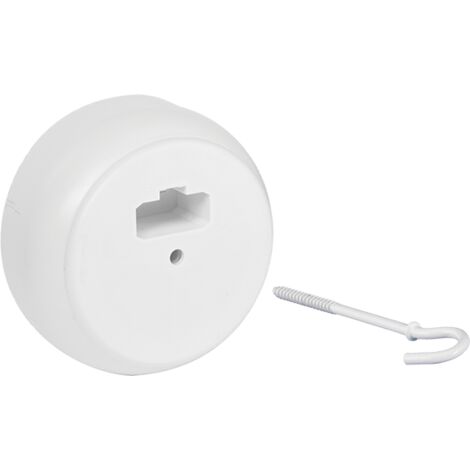 Eur Ohm – Boite centre DCL saillie – Piton pour spot encastrable intérieur – Dimensions 17 x 13,5 x 4,5 cm – Fixation pour espaces confinés