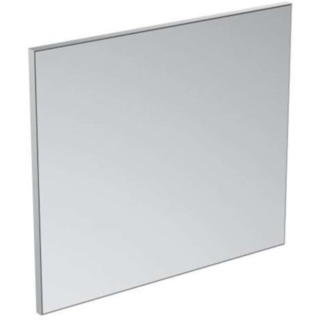 Ideal Standard – Miroir lumineux de salle de bain 800x700mm – Réversible – Épaisseur 2,6 cm – Pour espaces confinés (1/4)