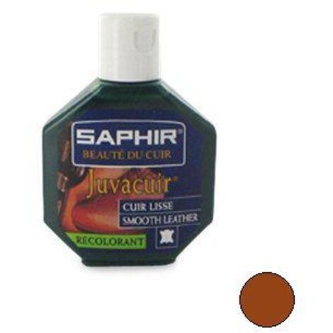 Recolorant Juvacuir cuir lisse marron clair 75ml Saphir