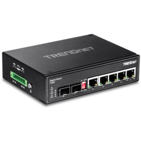 TRENDnet TI-G62 6-Port Industrial (1x Combo SFP) (1/3)