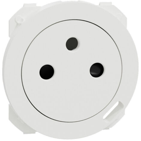 Enjoliveur noir prise avec chargeur Odace (S929040) (1/3)