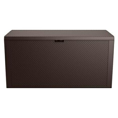 KETER COFFRE DE JARDIN EMILY 270 L MARRON (1/3)