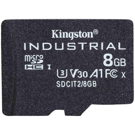 Kingston Technology Industrial 8 Go MicroSDHC UHS-I Classe 10 (1/3)