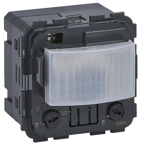 Legrand – Interrupteur automatique 2 fils infrarouge – Détection LED jusqu'à 100 W – Pose en saillie ou encastrée – Fixation à vis (1/6)