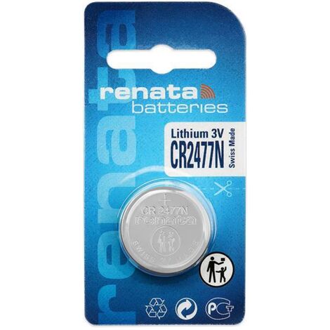 Renata Pile bouton CR 2477N 3 V 1 pc(s) 950 mAh lithium (1/5)