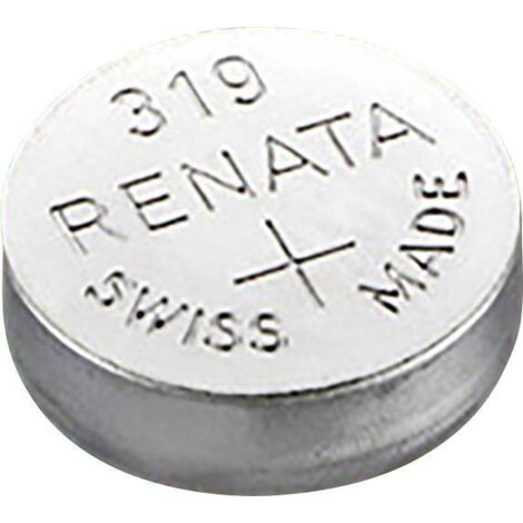 Pile bouton 319 oxyde d'argent Renata 21 mAh 1.55 V 1 pc(s) X92708 (1/5)