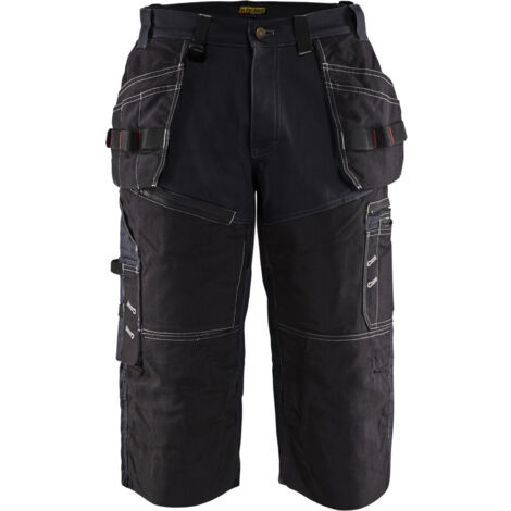 Pantacourt de travail X1500 - Noir M - FR(44) - SE(C50) - Standards (1/6)