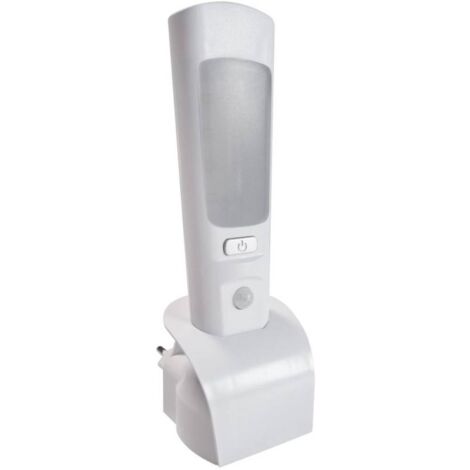 Veilleuse LED 27700012 avec détecteur de mouvement – Dimensions 17.6x10.1 cm – Éclairage blanc lumière du jour 6700K – Matériau plastique – Muller Licht