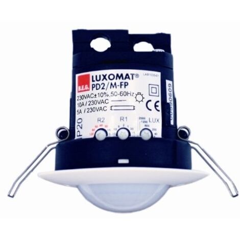 PD2-M-2C-FP détecteur de présence 360° tout ou rien 2 canaux faux plafond LUXOMAT 92165