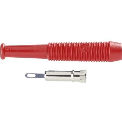 Fiche banane femelle Ø de la broche: 2 mm SKS Hirschmann MKU 1 930320101 rouge 1 pc(s) D25398 (1/5)