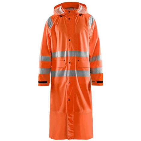 Manteau de pluie haute visibilité niveau 1 4325 - Orange fluo 4XL (1/4)