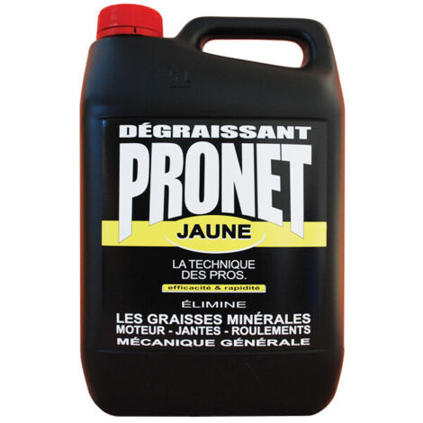 Dégraissant Mécanique 5 Litres Jaune - Pronet (1/2)