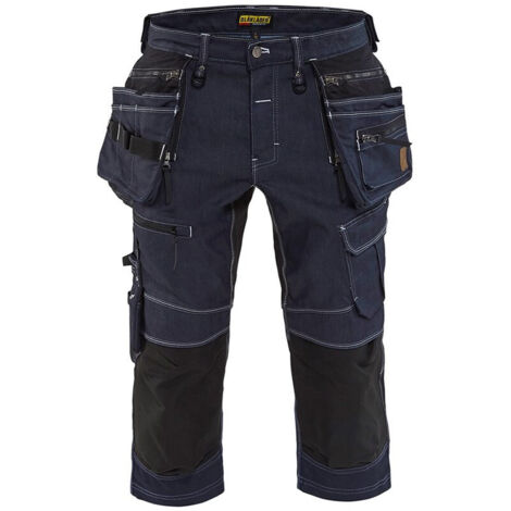 Pantacourt de travail X1900 artisan Stretch 2D 1991 - Marine/Noir M - FR(42) - SE(C48) - Standards (1/5)