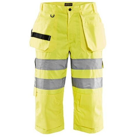 Pantacourt de travail haute visibilité 1539181 - Jaune fluo S - FR(40) - SE(C46) - Standards (1/2)