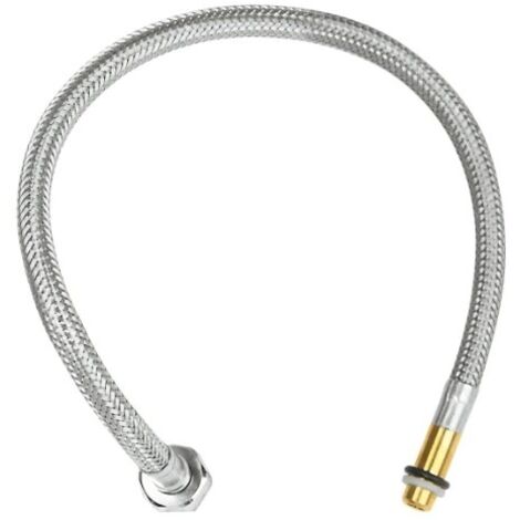 Grohe – Flexible pour robinet 1,5m – Filetage 1/2" – Largeur 12mm – Résistant aux hautes températures