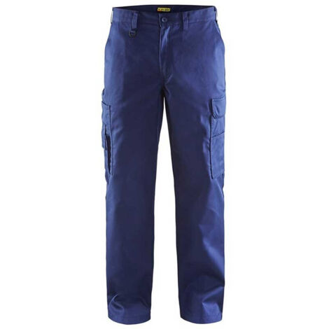 Pantalon de travail cargo 14001800 - Marine XL - FR(50) - SE(C56) - Courtes (1/4)