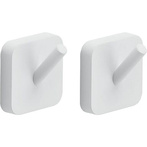 GEDY TO270200100 TONGA Percha Blanco Mate - ref: TO270200100 (1/4)