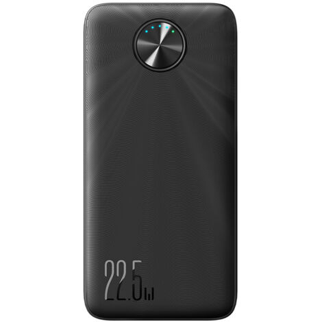 Batterie externe 10 000 mAh USB-C USB-A 22,5 W SCP QC PD - noir (1/5)