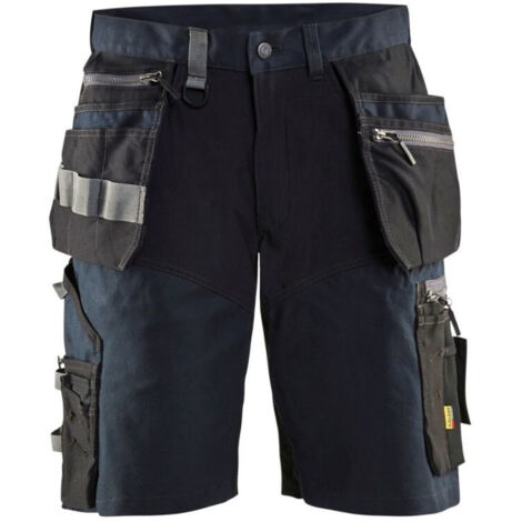 Short artisan +stretch Marine foncé/Noir - 159813438699 - Blaklader - taille 38